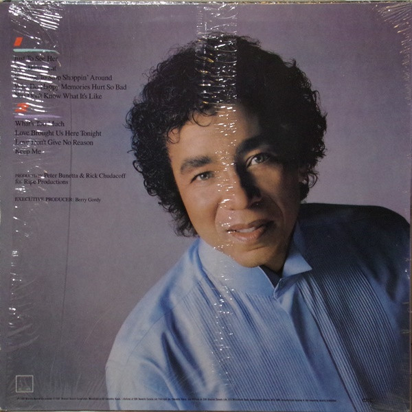 Smokey Robinson - One Heartbeat (LP, Album, Club) (Mint (M)) - Image 2