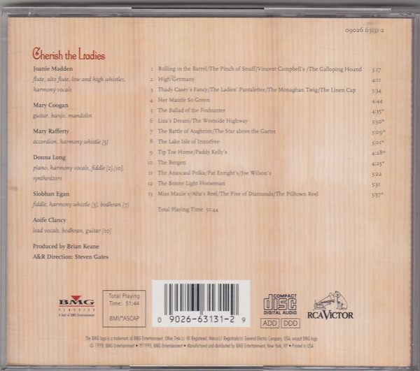 Cherish The Ladies - Threads Of Time (CD, Album) (Near Mint (NM or M-)) - Image 2