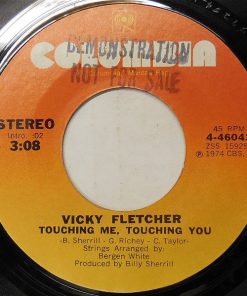 Vicky Fletcher - Touching Me, Touching You (7", Single) (Very Good Plus (VG+))