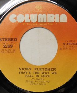 Alternative view of Vicky Fletcher - Touching Me, Touching You (7", Single) (Very Good Plus (VG+))