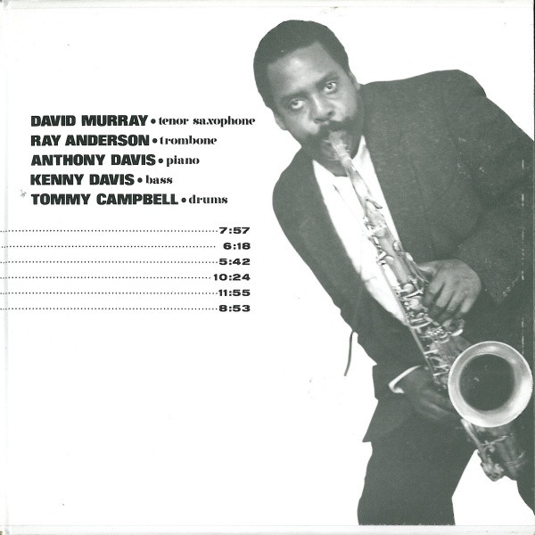 David Murray Quintet With Ray Anderson & Anthony Davis (2) - David Murray Quintet With Ray Anderson & Anthony Davis (CD, Album, Pap) (Near Mint (NM or M-)) - Image 4