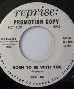 Leo Diamond - Born To Be With You (7", Single, Promo) (Very Good Plus (VG+))