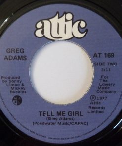 Alternative view of Greg Adams (5) - Hold On (7", Single) (Very Good Plus (VG+))