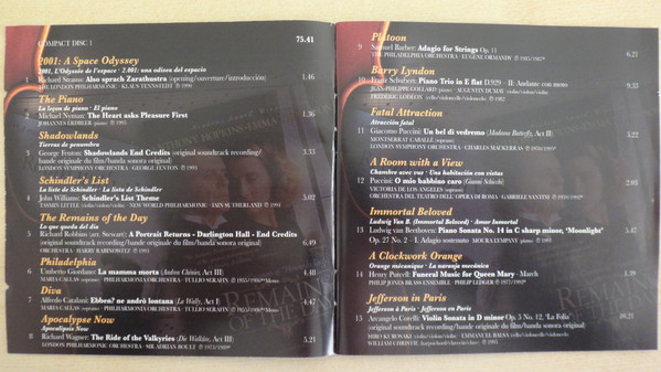 Various - Cinema Classics (2xCD, Comp, Mono) (Near Mint (NM or M-)) - Image 4