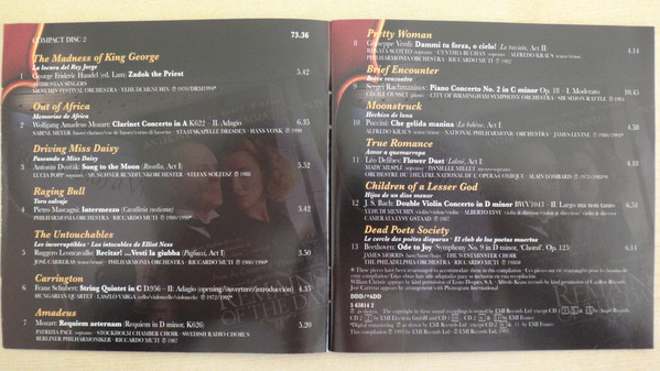 Various - Cinema Classics (2xCD, Comp, Mono) (Near Mint (NM or M-)) - Image 5