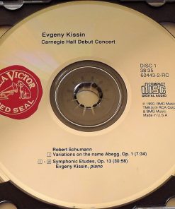 Alternative view of Yevgeny Kissin - Robert Schumann, Sergei Prokofiev, Franz Liszt, Frédéric Chopin - Carnegie Hall Debut Concert (2xCD) (Near Mint (NM or M-))