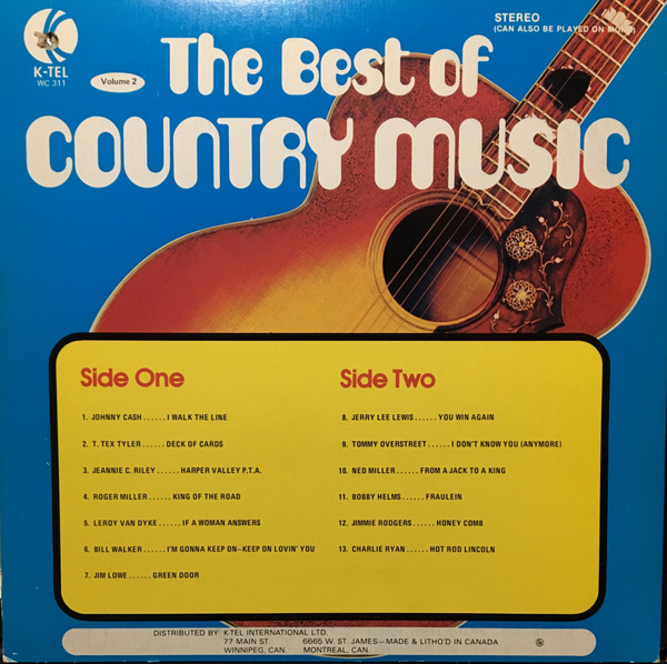 Various - The Best Of Country Music Volume 2 (LP, Comp) (Mint (M)) - Image 2