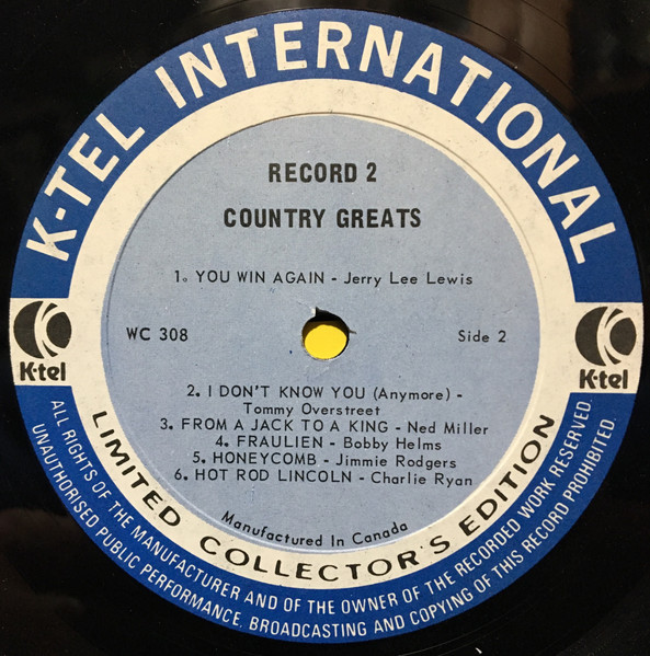 Various - The Best Of Country Music Volume 2 (LP, Comp) (Mint (M)) - Image 4