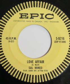 Alternative view of Sal Mineo (2) - Start Movin' (In My Direction) / Love Affair (7", Single) (Very Good Plus (VG+))