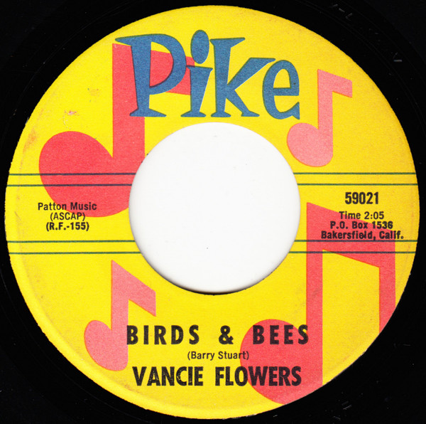 Vancie Flowers - I'm So Lonely (7", Single, Mono) (Very Good Plus (VG+)) - Image 2