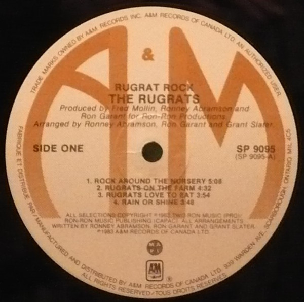 The Rugrats - Rugrat Rock (LP, Album) (Mint (M)) - Image 3