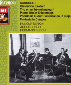 Franz Schubert - Rudolf Serkin, Adolf Busch, Hermann Busch - Trio En Mi Bémol Majeur / Fantaisie En Ut Majeur (CD, Comp, Mono, RE, RM) (Near Mint (NM or M-))