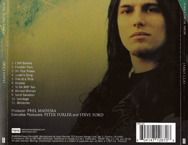 James Clay (4) - James Clay (CD, Album) (Mint (M)) - Image 2