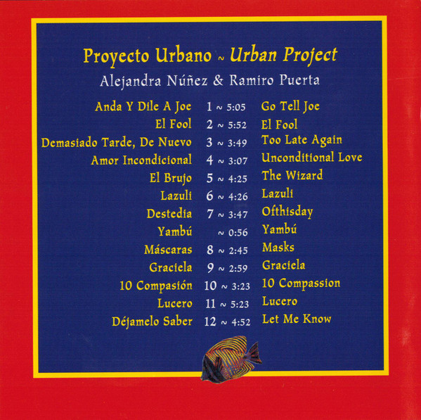 Alejandra Nuñez, Ramiro Puerta - Proyecto Urbano ~ Urban Project (CD) (Near Mint (NM or M-)) - Image 2