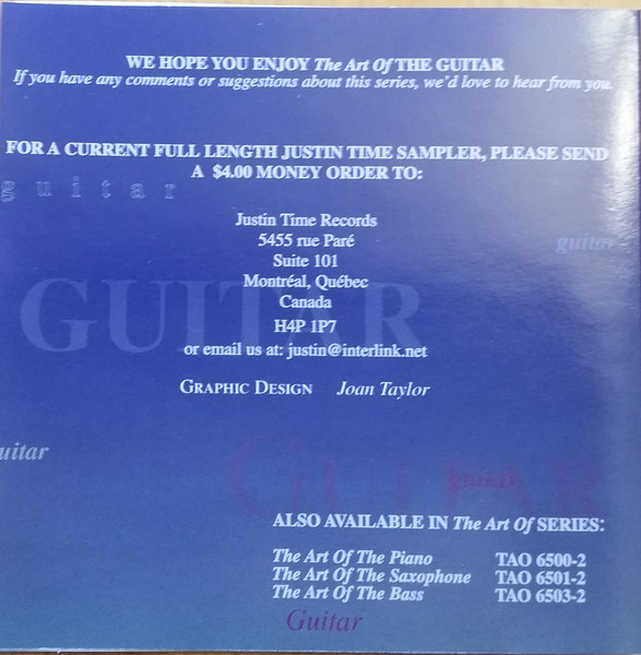 Various - The Art Of The Guitar (CD, Comp) (Mint (M)) - Image 3