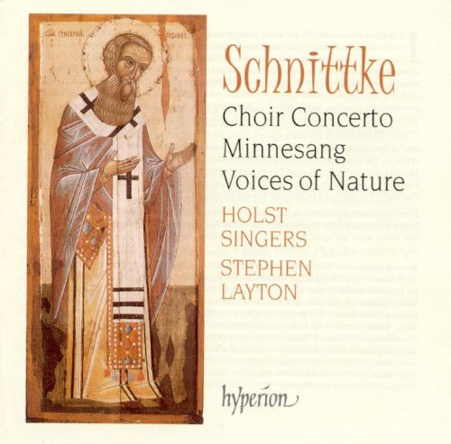 Alfred Schnittke, The Holst Singers, Stephen Layton - Choir Concerto / Minnesang / Voices Of Nature (CD, Album) (Near Mint (NM or M-))