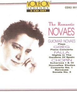 Guiomar Novaes, Edvard Grieg, Manuel De Falla, Frédéric Chopin - The Romantic Novaes (2xCD, Comp, RM) (Near Mint (NM or M-))