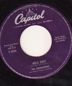 The Jordanaires - Walk Away / Ridin' For A Fall (7", Single) (Very Good Plus (VG+))