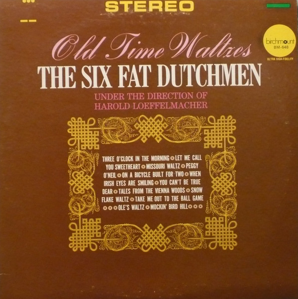 The Six Fat Dutchmen - Old Time Waltzes (LP, Album) (Mint (M))