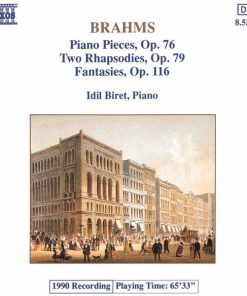 Johannes Brahms, Idil Biret - Piano Pieces Op. 76, Two Rhapsodies Op. 79, Fantasies, Op. 116 (CD) (Near Mint (NM or M-))