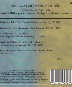 Alternative view of Robert Schumann, Rivka Golani, Bernadene Blaha, Joaquin Valdepeñas - Fairies / Les Fées (CD, Album) (Near Mint (NM or M-))