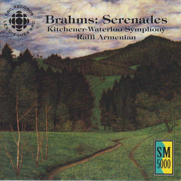 Johannes Brahms / Raffi Armenian, Kitchener-Waterloo Symphony - Serenades (CD, Album) (Near Mint (NM or M-))