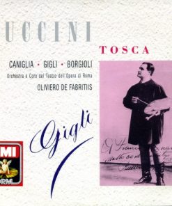 Giacomo Puccini - Maria Caniglia, Beniamino Gigli, Armando Borgioli, Orchestra Del Teatro Dell'Opera Di Roma E Coro Del Teatro Dell'Opera Di Roma, Oliviero De Fabritiis - Tosca (2xCD, RE, RM) (Near Mint (NM or M-))