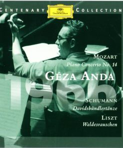 Géza Anda - Mozart Piano Concerto No.14 / Schumann Davidsbündlertänze / Liszt Waldesrauschen (CD, Comp, RM) (Near Mint (NM or M-))