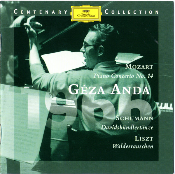 Géza Anda - Mozart Piano Concerto No.14 / Schumann Davidsbündlertänze / Liszt Waldesrauschen (CD, Comp, RM) (Near Mint (NM or M-))