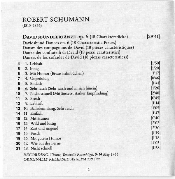 Géza Anda - Mozart Piano Concerto No.14 / Schumann Davidsbündlertänze / Liszt Waldesrauschen (CD, Comp, RM) (Near Mint (NM or M-)) - Image 3