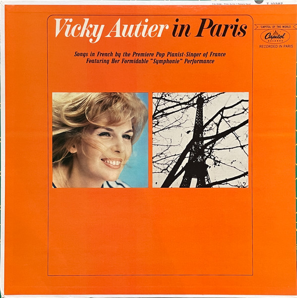 Vicky Autier - Vicky Autier In Paris (LP, Album, Mono) (Mint (M))