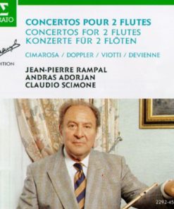 Jean-Pierre Rampal - Concertos For 2 Flutes Cimarosa . Doppler . Viotti . Devienne (CD, Comp, Mono) (Near Mint (NM or M-))