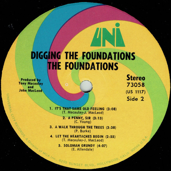 The Foundations - Digging The Foundations (LP, Album) (Mint (M)) - Image 3