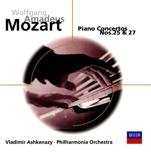 Wolfgang Amadeus Mozart, Vladimir Ashkenazy, Philharmonia Orchestra - Piano Concertos Nos. 25 & 27 (CD, Comp, RE) (Near Mint (NM or M-))