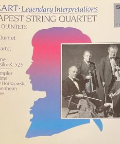 Wolfgang Amadeus Mozart - Budapest String Quartet, Walter Trampler, Milton Katims, Mieczyslaw Horszowski, David Oppenheim, Julius Levine - String Quintets No.1-6 / Clarinet Quintet K.581 /  Piano Quartet K.478  / "Eine Kleine Nachtmusik" K.525" (3xCD, Comp, Mono, RE, RM + Box, Comp) (Near Mint (NM or M-))