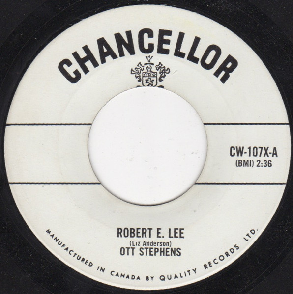Ott Stephens - Robert E. Lee (7") (Near Mint (NM or M-))