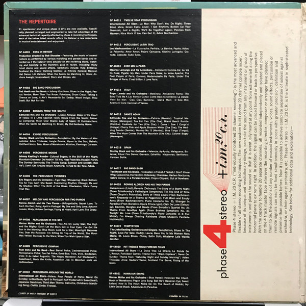 Eric Rogers Chorale And Orchestra - Glory, Glory, Hallelujah. (LP, Album) (Mint (M)) - Image 2