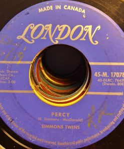Simmons Twins - Percy / How Are We Gonna Go Steady  (7") (Very Good Plus (VG+))