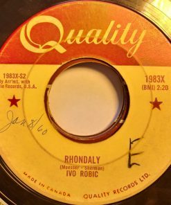 Ivo Robić - The Happy Muleteer / Rhondaly (7") (Very Good (VG))