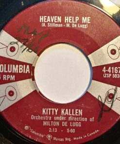 Kitty Kallen - Make Love To Me / Heaven Help Me (7") (Very Good Plus (VG+))