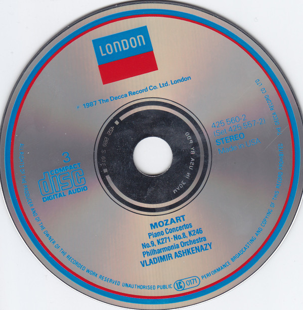 Wolfgang Amadeus Mozart - The Piano Concertos (12xCD, Comp + Box) (Near Mint (NM or M-)) - Image 5