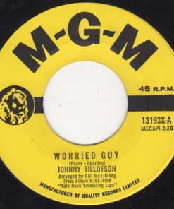 Johnny Tillotson - Worried Guy (7") (Very Good Plus (VG+))