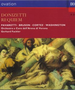 Gaetano Donizetti, Orchestra Del Teatro Arena Di Verona, Chorus Of The Arena Di Verona, Luciano Pavarotti, Gerhard Fackler, Corrado Mirandola - Donizetti: Requiem (CD, Album, RE) (Near Mint (NM or M-))