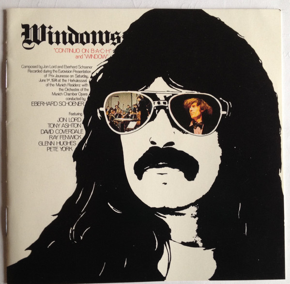 Jon Lord - Windows (CD, Album, RE, No ) (Near Mint (NM or M-))