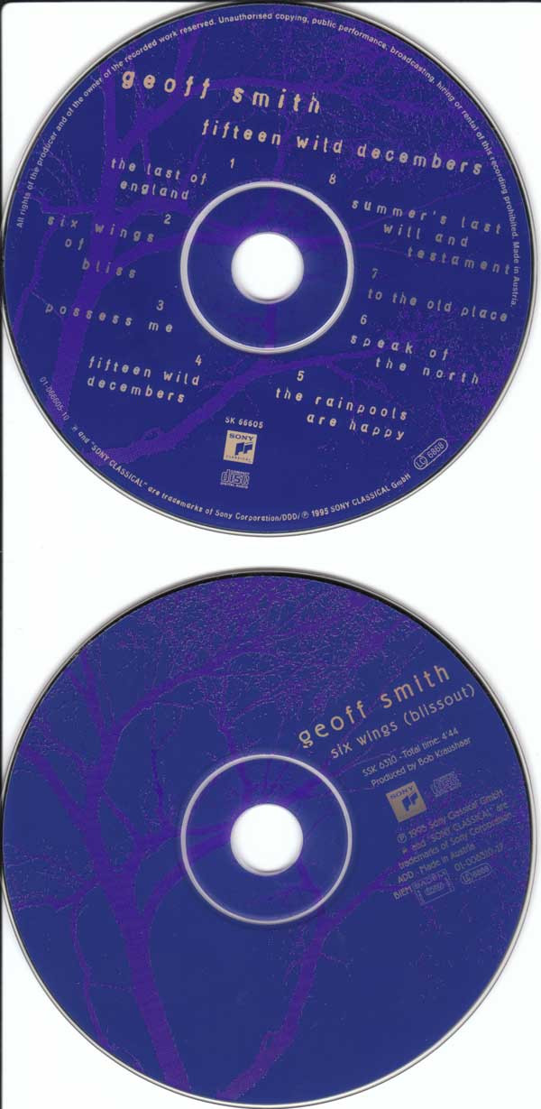 Geoff Smith - Fifteen Wild Decembers (CD, Album + CD, Single) (Near Mint (NM or M-)) - Image 5