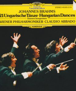 Johannes Brahms - Wiener Philharmoniker, Claudio Abbado - 21 Ungarische Tänze - Hungarian Dances - Danses Hongroises (CD, Album, RE) (Near Mint (NM or M-))