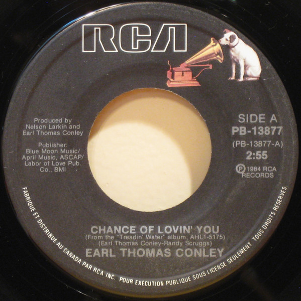 Earl Thomas Conley - Chance Of Lovin' You (7", Single) (Near Mint (NM or M-)) - Image 2