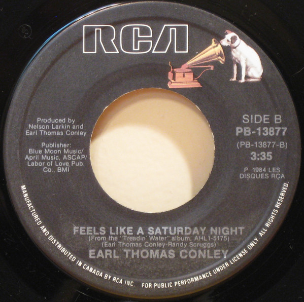 Earl Thomas Conley - Chance Of Lovin' You (7", Single) (Near Mint (NM or M-)) - Image 3