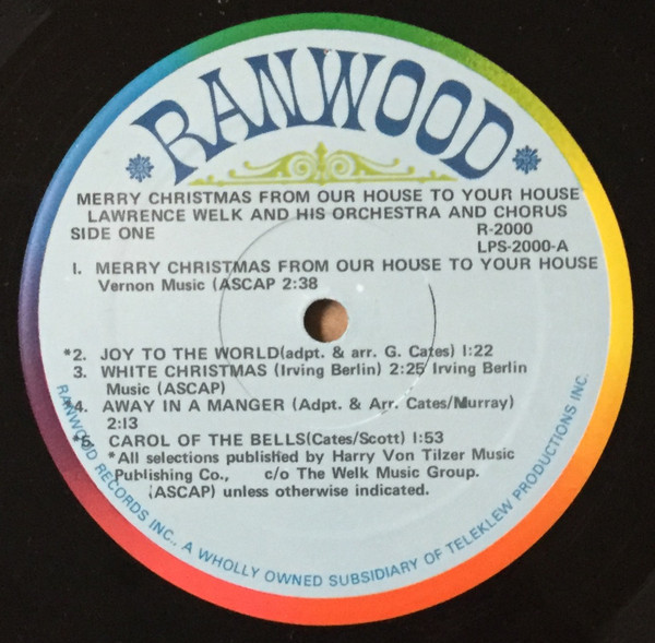 Lawrence Welk And His Orchestra - Merry Christmas From Our House To Your House! (LP, Album) (Mint (M)) - Image 3