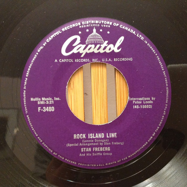 Stan Freberg - Heartbreak Hotel (7") (Very Good (VG)) - Image 2